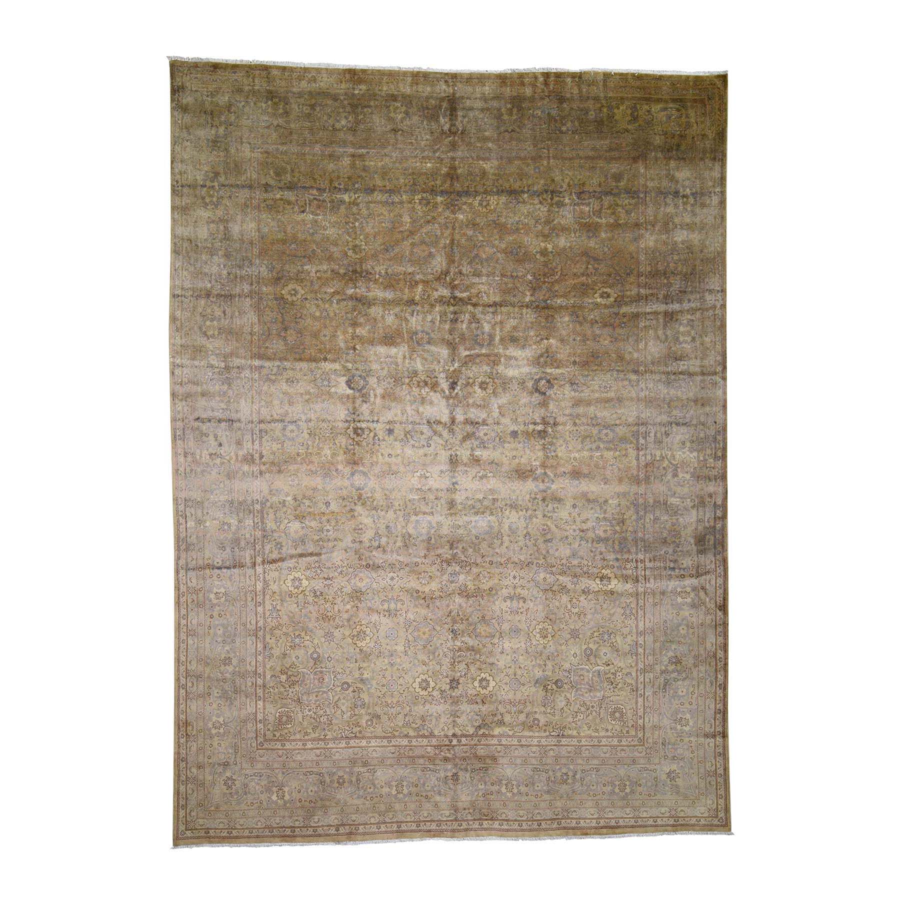 Casual Wool Hand-Knotted Area Rug 8'7